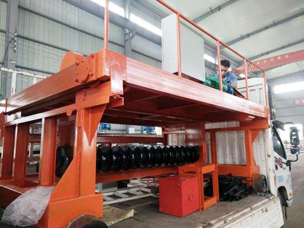 3米整槽式翻拋機|翻堆機發往浙江客戶